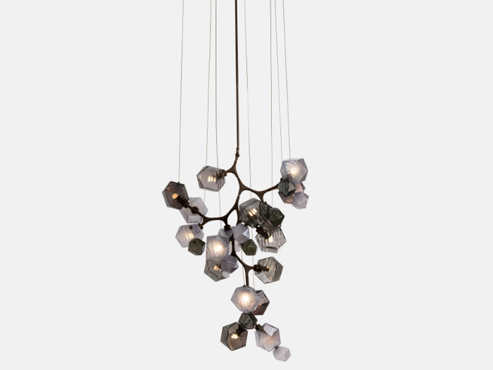 WELLES CENTRAL - LED blown glass pendant lamp _ GABRIEL SCOTT